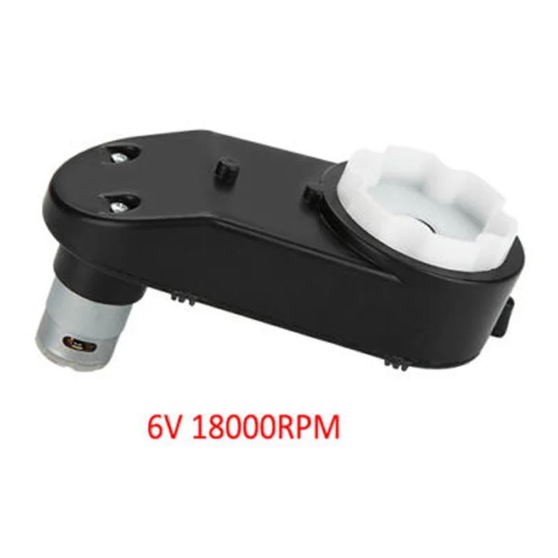 

1*Electric Motor Gearbox 6/12V 12000-20000RPM Electric Motor Gear Box For Kids Ride On Car Bike Toy Parts New Arrival