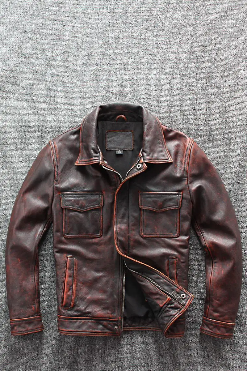 how to wash a real leather jacket