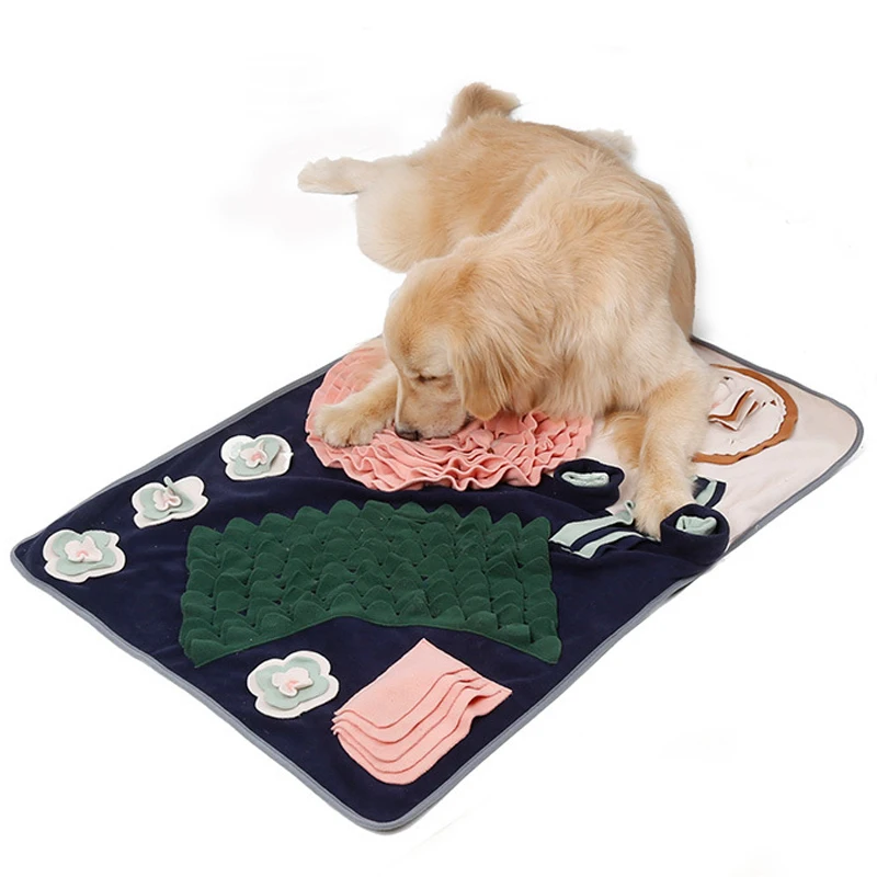 Dog Sniffing Mat Pet Toys To Relieve Stress Artifact Hidden Food Consumes Physical Energy