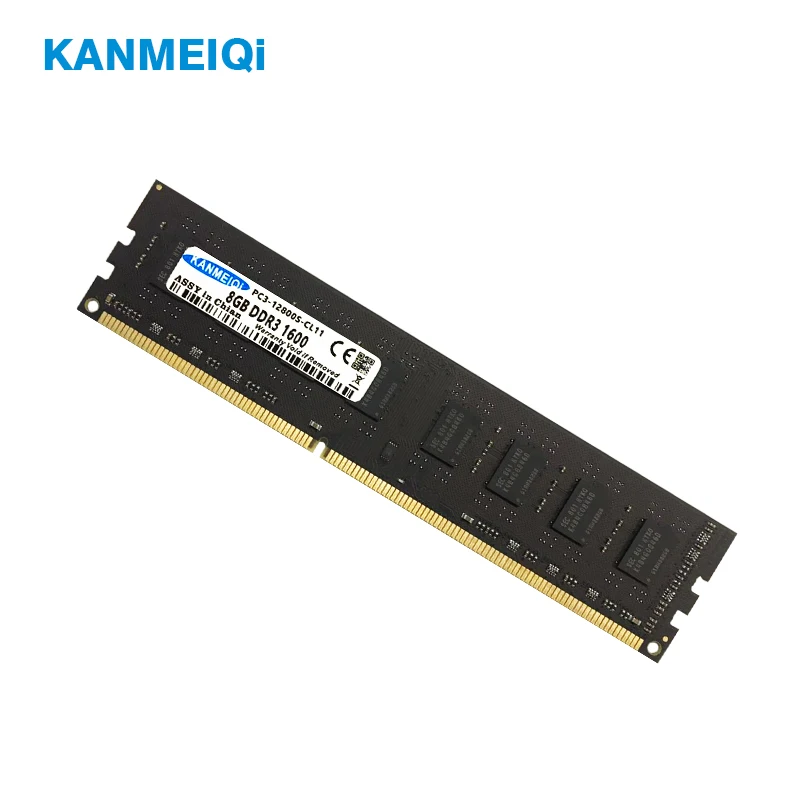 KANMEIQi ram DDR3 8 Гб 1333 МГц 1600 МГц настольная Память Dimm 240pin 1,5 v для AMD/Intel