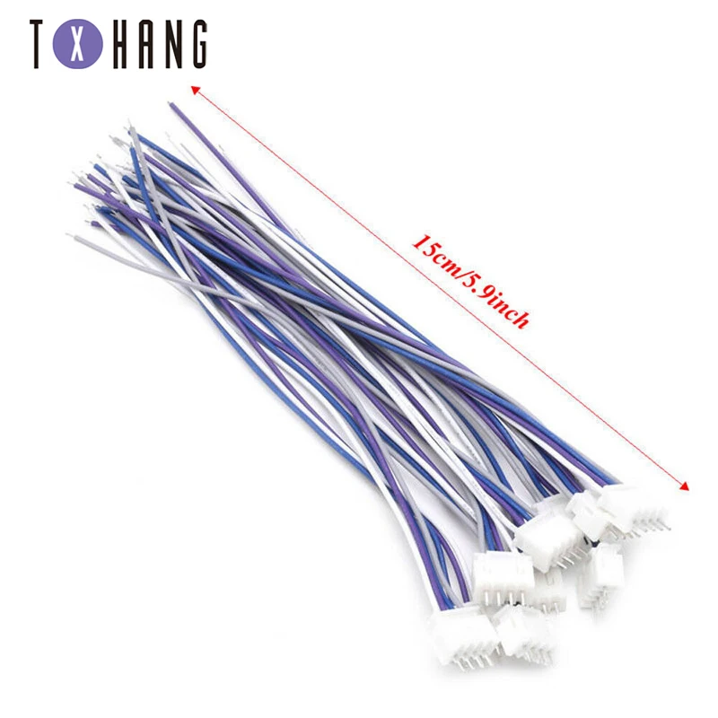 

10PCS 3S1P Balance Charger Silicon Cable Wire JST XH Adapter Connector Plug