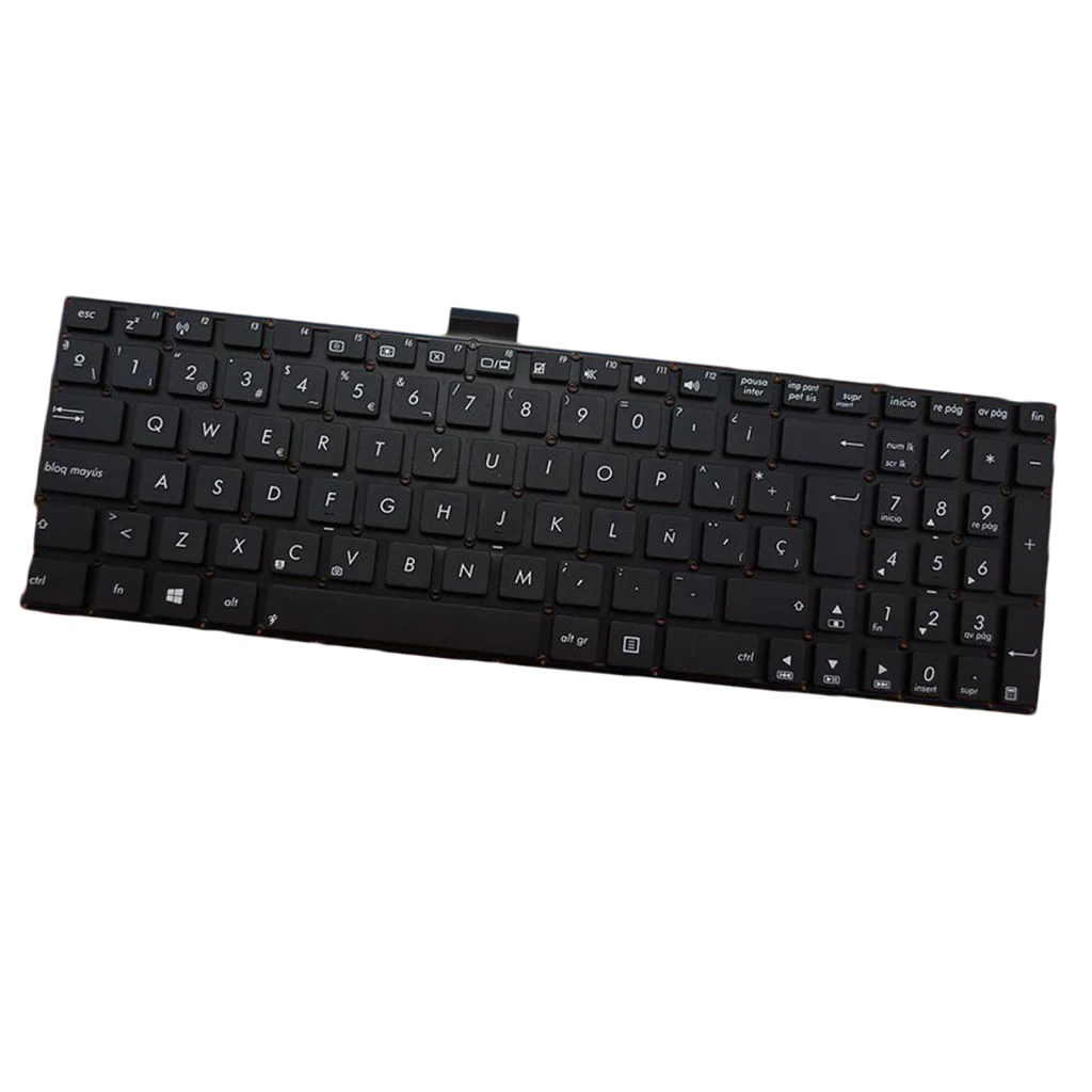 Испанская раскладка для замены клавиатуры для ASUS K555 клавиатура на замену Ремонт Часть