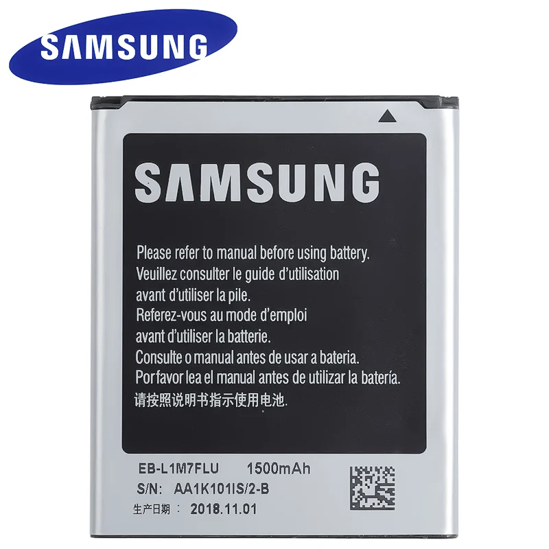 EB-L1M7FLU samsung запасной аккумулятор для Galaxy S3 mini i8190 i8200 1500 мАч с NFC EB-F1M7FLU