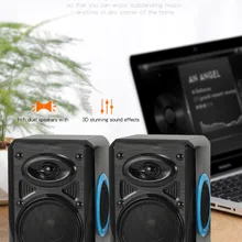 Портативный ПК динамик USB ПК НЧ-динамик с 3,5 мм разъемом динамик для ноутбука ПК стерео динамик s компьютерный Настольный динамик