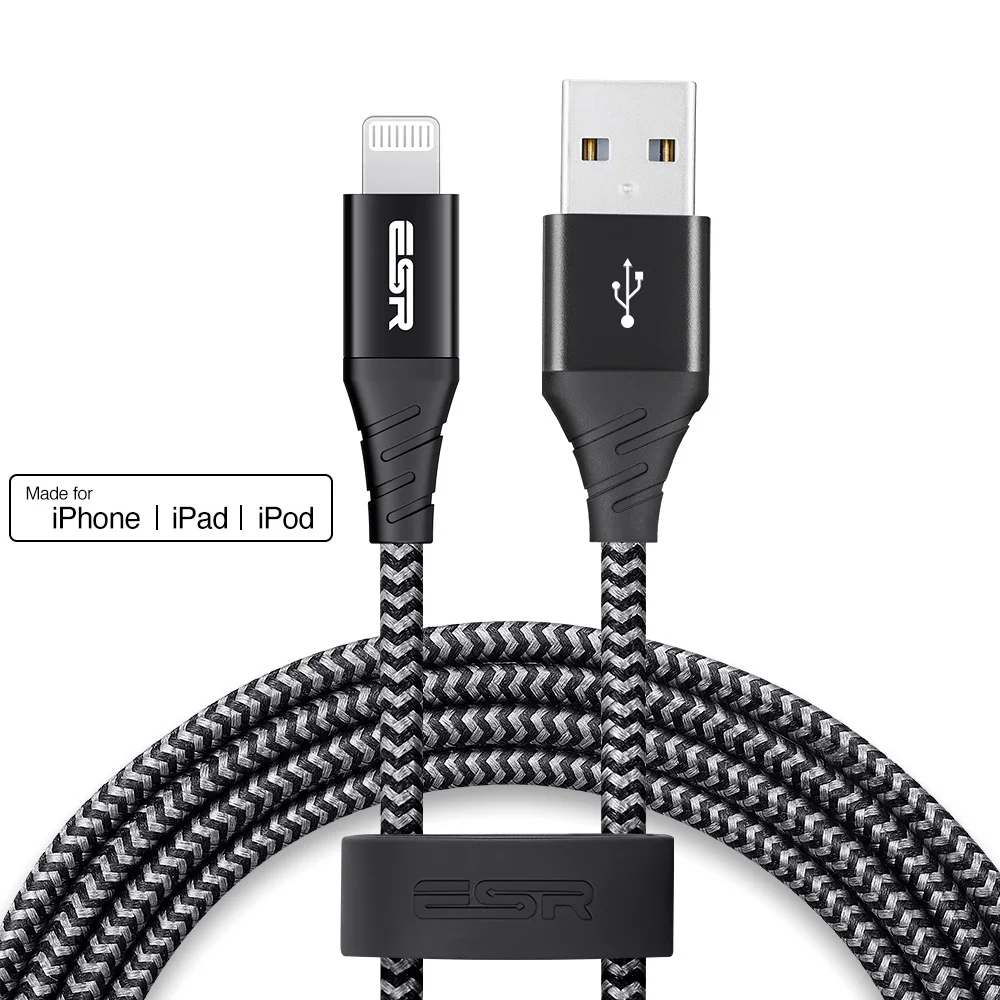 ESR USB A to Lightning Cable MFi Certified Pakistan BrandTech.pk