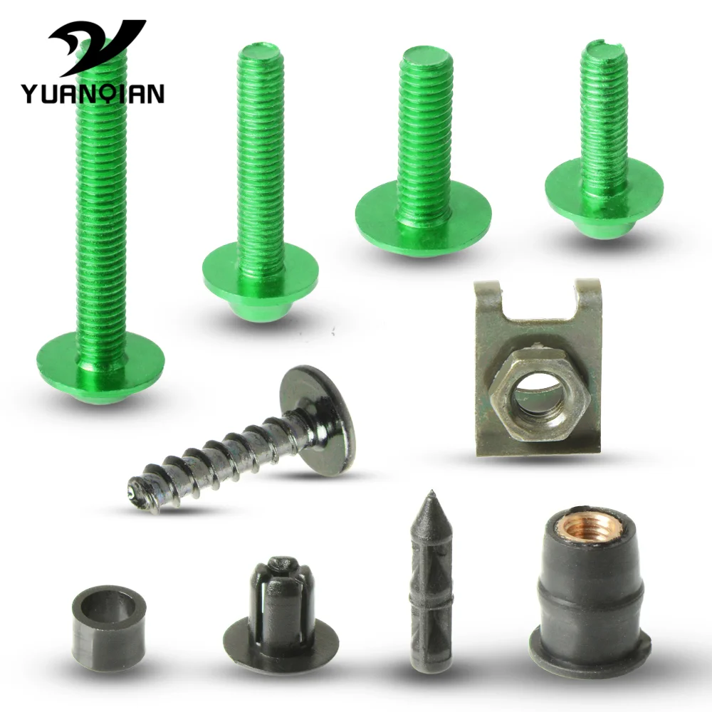 Полный набор болты обтекаемой формы Винт для Kawasaki ZX6R ZX7R ZX9R ZX10R ZX12R ZX14R Versys 650 ниндзя 650R 1000 Z750 Z1000 ZZR600