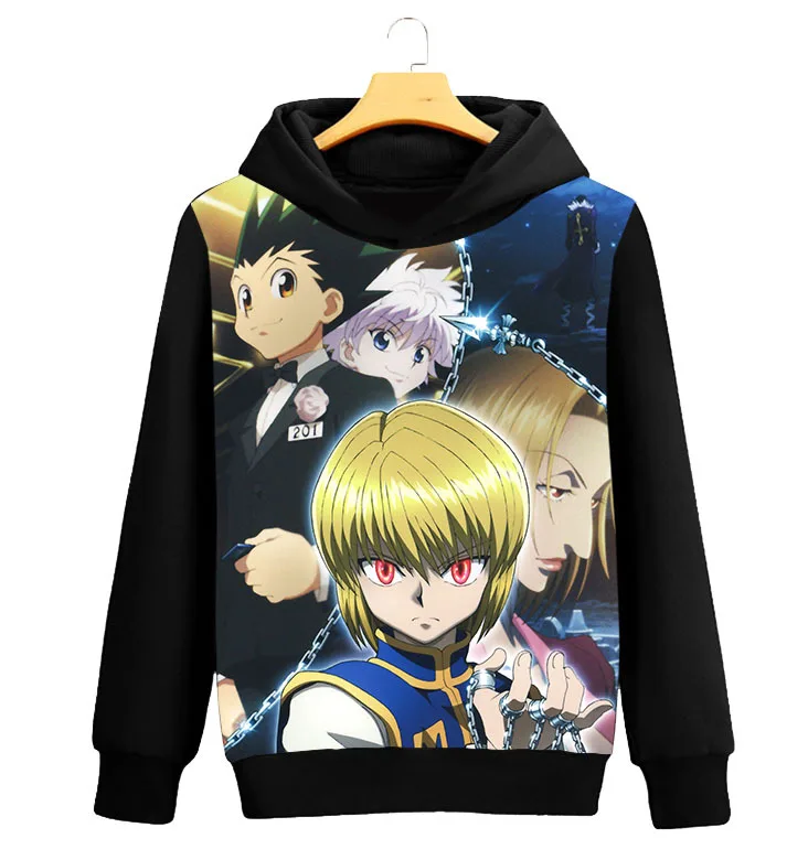 HUNTERXHUNTER GON · FREECSS Killua Zoldyck/костюмы для косплея для мальчиков; толстовка; одежда для игр