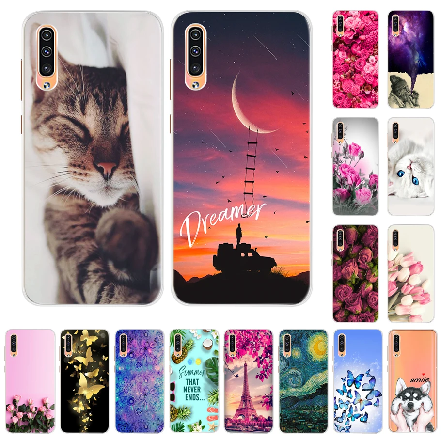 Чехол для телефона galaxy a50 a505f Samsung Galaxy a 51 a50s мягкий силиконовый защитный чехол с