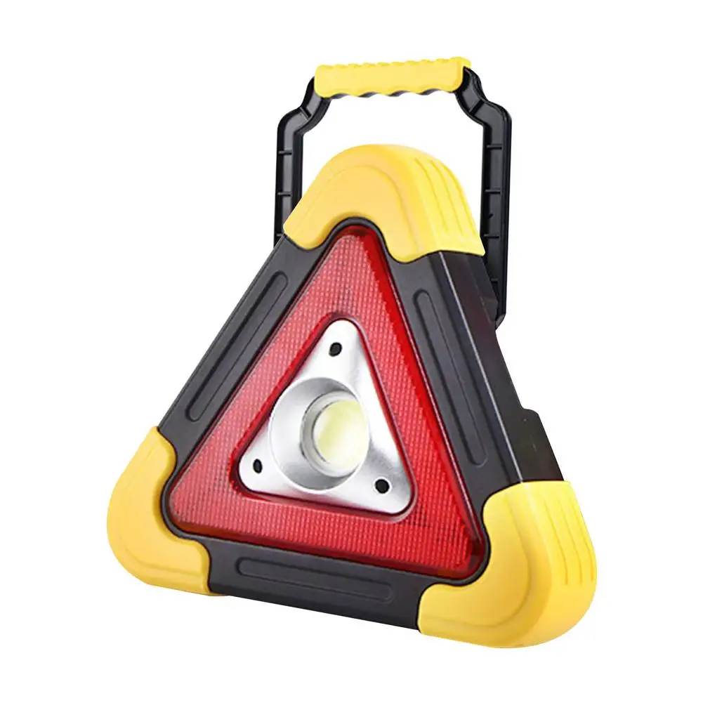 1000lm Outdoor Triangle Warning Sign Car Led Work Light Road Safety