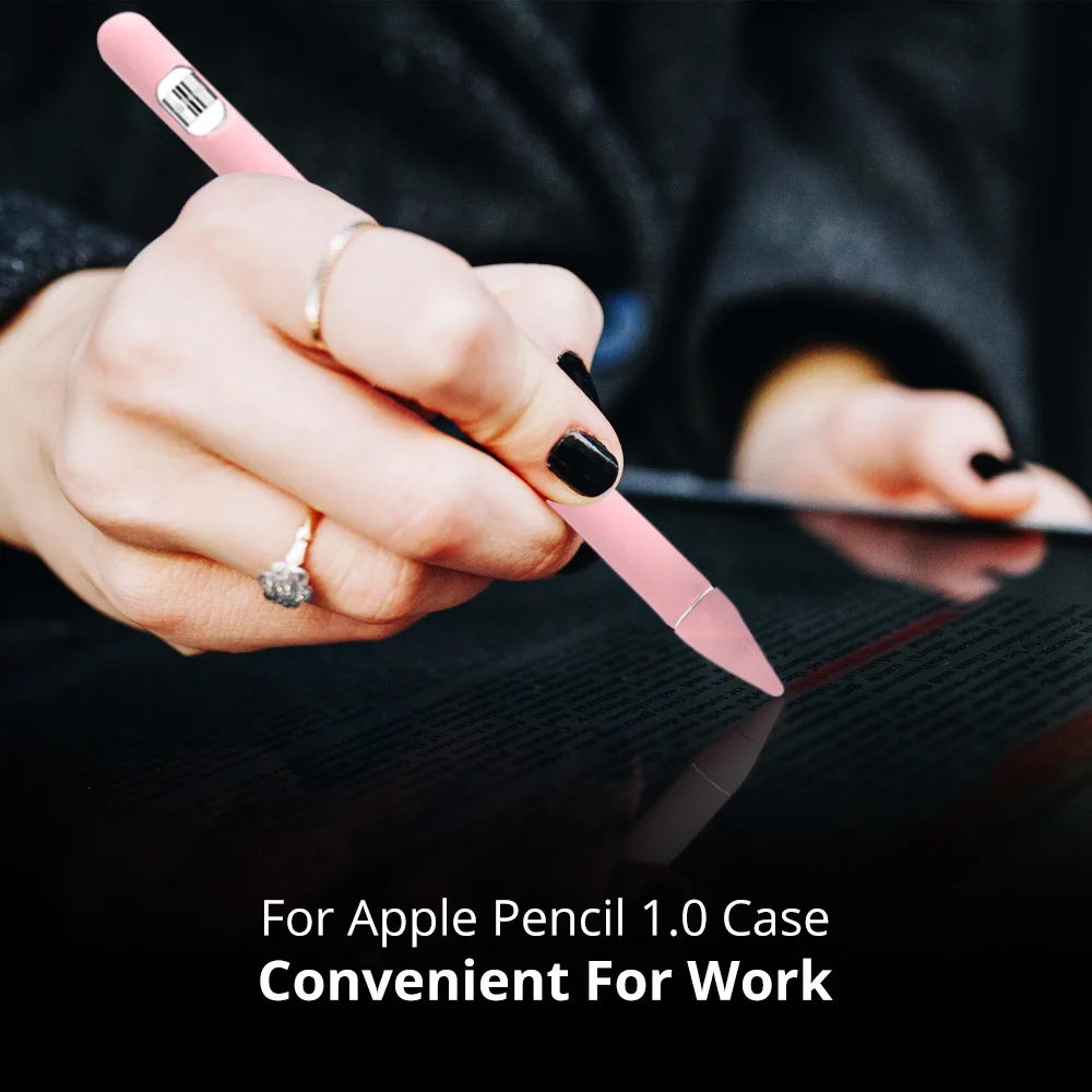 ANMONE Красочный мягкий силиконовый совместимый для Apple Pencil 1st чехол Защитный чехол для планшета стилус защитный чехол