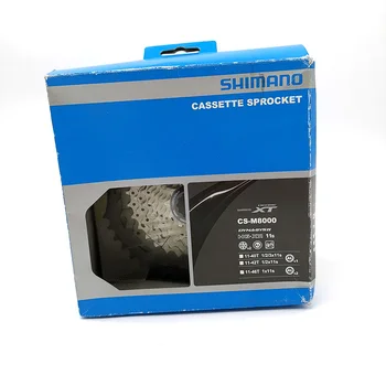 

Shimano DEORE XT CS-M8000 Cassette Sprocket 11 Speed MTB Bike Freewheel 11-46T