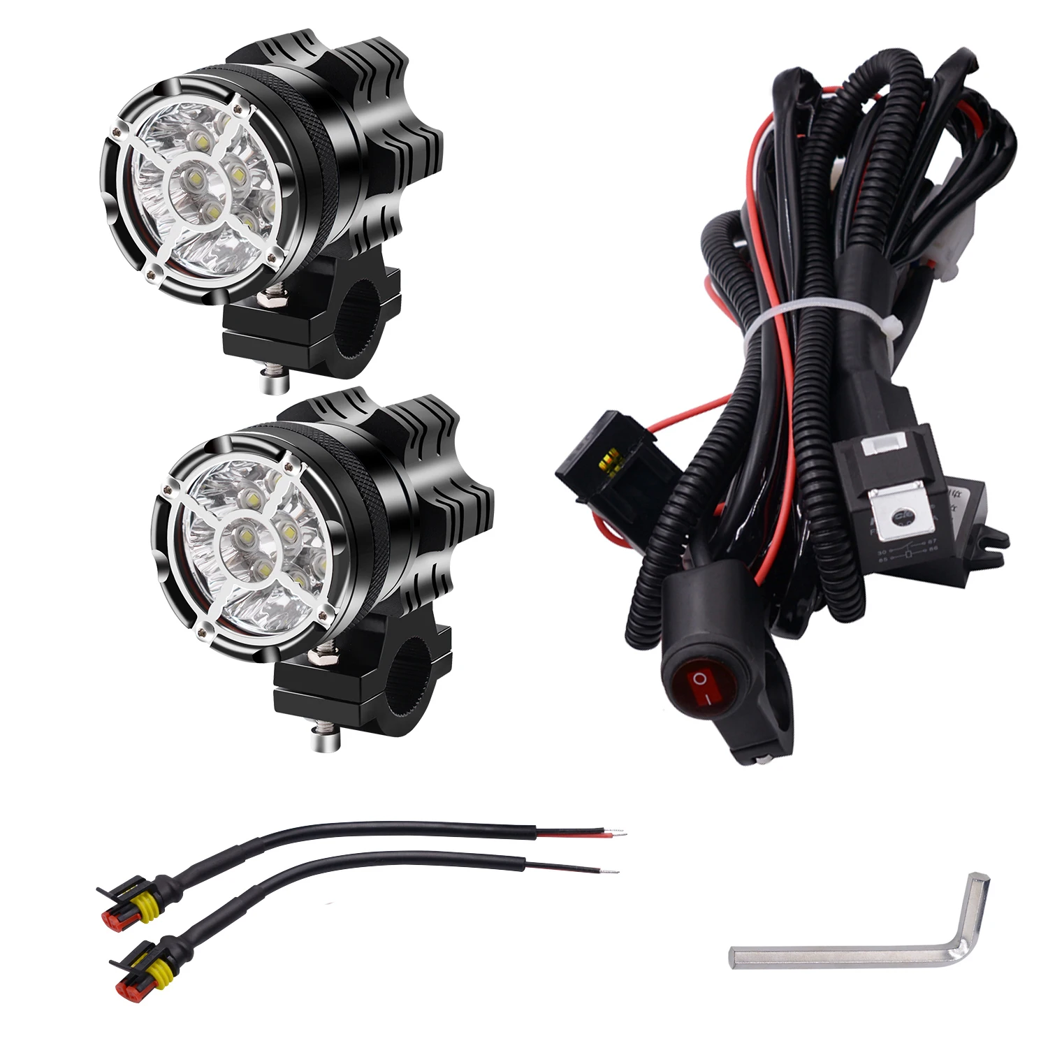 Мотоцикл Взрывозащищенная сеть led90w МОЩНЫЙ СВЕТИЛЬНИК налобный фонарь с хорошей теплоотдачей и водонепроницаемостью