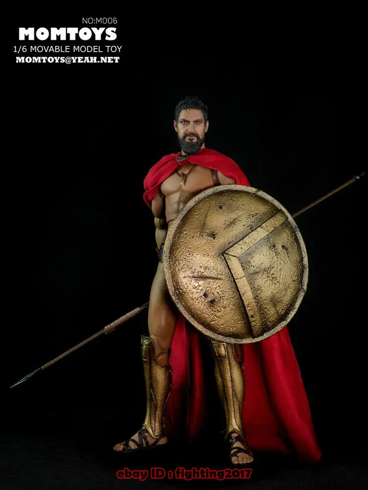 MOMTOYS древний греческий воин Спартанский 300 король Спартак 1/6 фигурка
