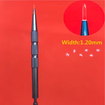 

1.2mm Sapphire Eyebrow hair planting tool hair follicle planting pen tool Health Hair Scalp nursing