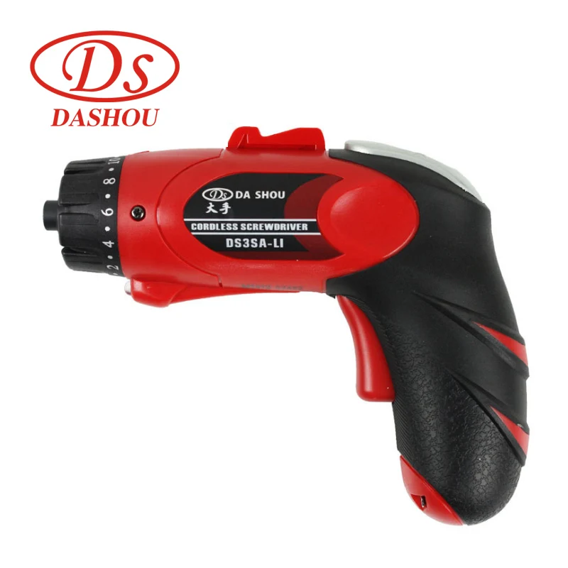 

DS 3.6v Electric Screwdriver Household Wireless Power Driver DS3SA-L1 Rechargeable Type Drill/Driver Power Gun Tools LED Light