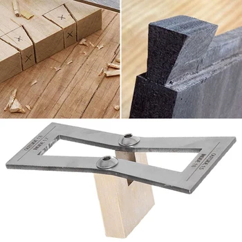 

NO Scale Dovetail Scribe Gauge Marking Woodworking Carpentry Measuring