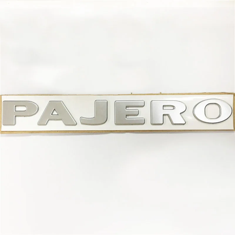 Forten Kingdom 1 шт. надпись Fit PAJERO ABS 3D надписями матовая серебряная надписная наклейка