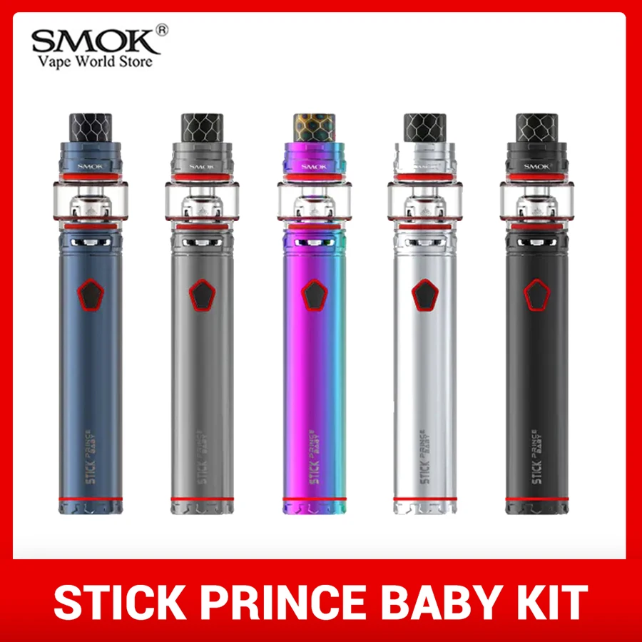 Вейп SMOK Box Mod Stick Prince Baby Kit электронная сигарета испаритель бак ручка спираль S210|evic
