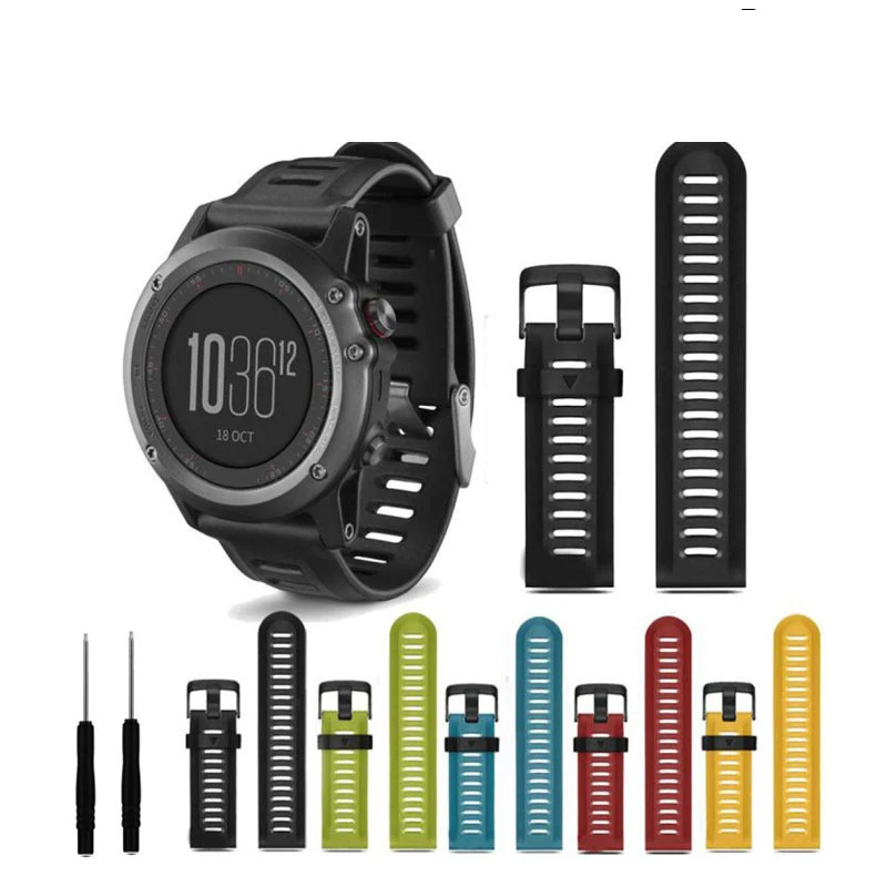 Высокое качество наручный ремешок для Garmin Fenix 3 Замена ремешка часов Ремешок для Garmin Fenix 3 HR ремешок умный Браслет