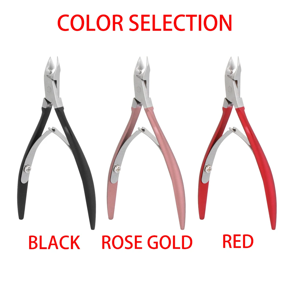 1Pc Nail Clippers Stainless Steel Dead Skin Remover Cutter Scissor Cuticle Nipper Foot Care Toe Pedicure Manicure Nails Art Tool