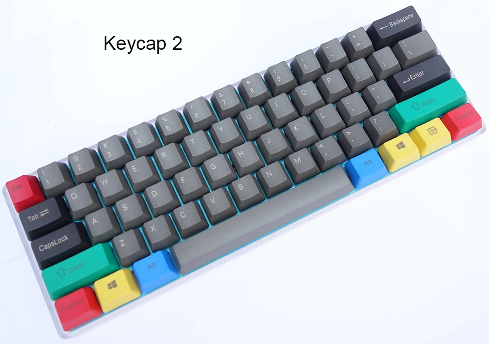 GH60 механическая клавиатура DIY Пластик чехол прошитый с QMK прошивки программируемый покер чистый HHKB Minila XD60 XD60