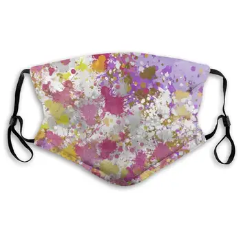 

LAURA FERGUSON Half Face Mask with Filter Unisex Tactical Winter Face Cover for Running Paint