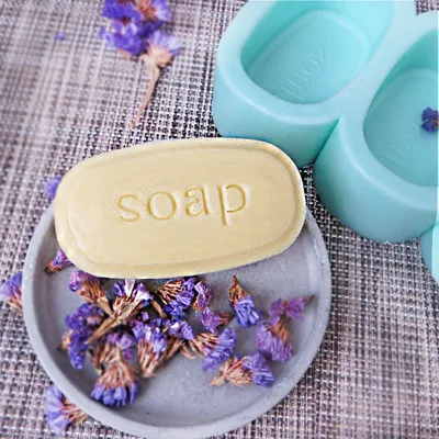 

PRZY Mold Silicone Soap Molds Four-hole Handmade Soap Mold Gypsum Chocolate Candle Candy Mold Clay Resin Moulds Eco-friendly