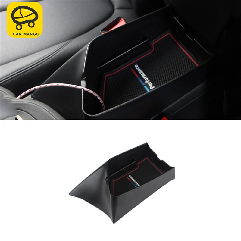 

CARMANGO for BMW F48 X1 2016 2017 2018 Auto Car Styling Armrest Storage Organizing Box Case Interior Accessories Stowing Tidying