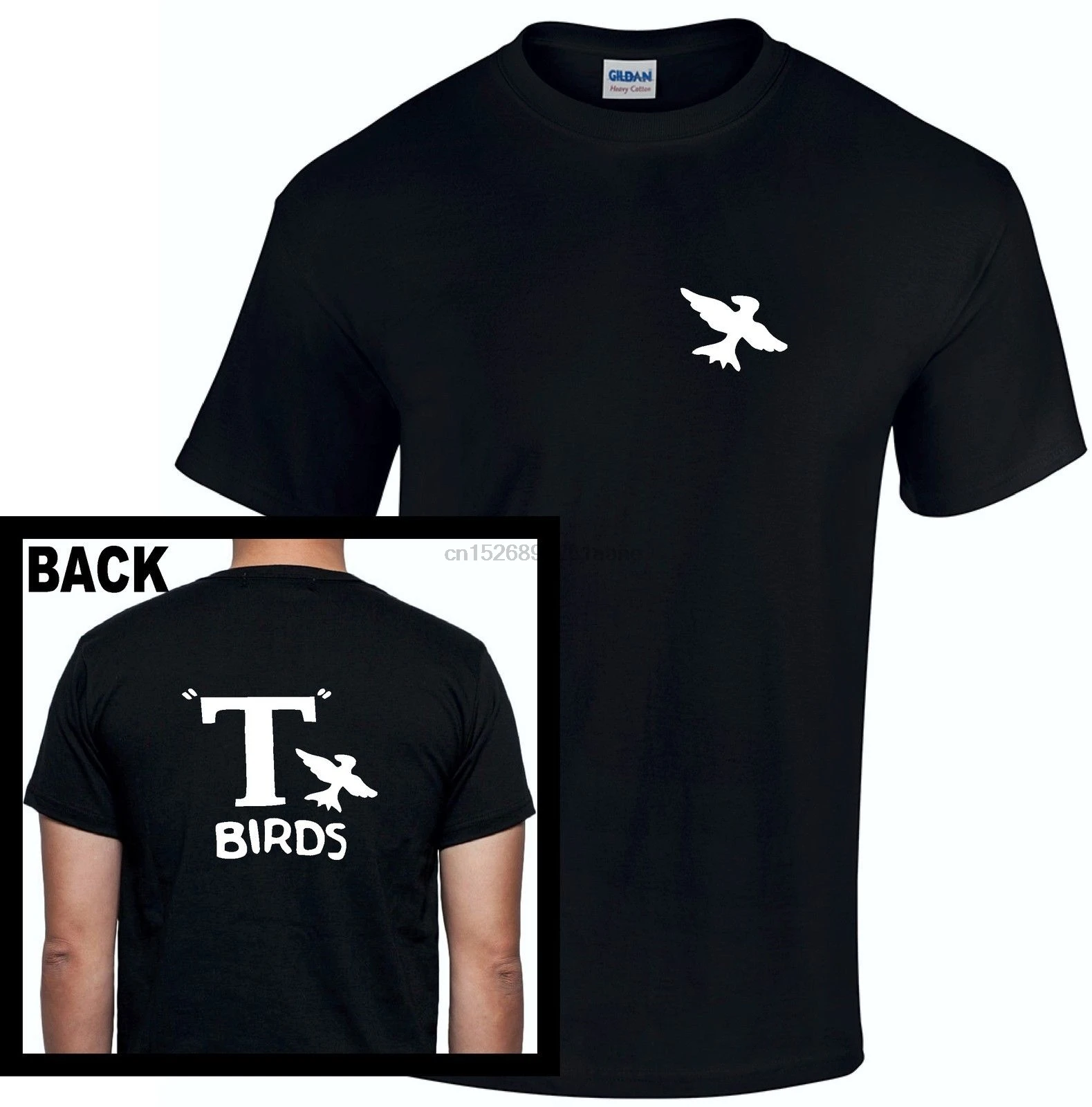 

T Birds T-Shirt Grease John Travolta T Bird Men Kids Rydell High 80s Retro Cool Casual Pride T Shirt Men Free Shipping