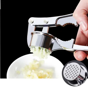 

Garlic Press Crusher Squeezer Masher Home Kitchen Mincer Tool Stainless Steel Peeler Slicer Cutter Grater Planer Grinding#30