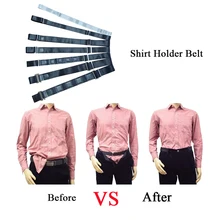 1 шт., легко рубашка, лучший ремень, нескользящий, не мнется, держатель для рубашки, ремни, фиксирующий держатель для ремня, регулируемый, рядом, дропшиппинг#40