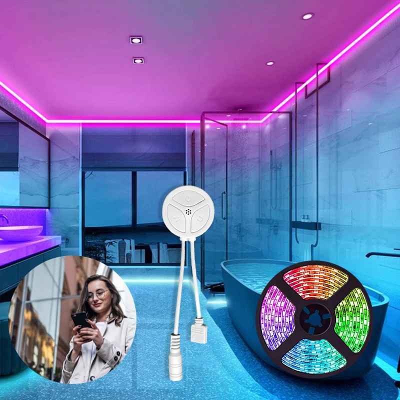 Barras de luz LED RGB inteligentes tuya wifi sincronização de música, para  jogos, pc, decoração de quarto, alexa e google home - FRETE GRÁTIS - MDT  Store