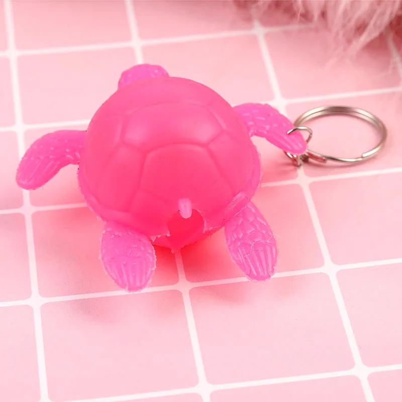 Hot pink tortoise 1 шт. сюрприз мягкая игрушка антистресс сжимаемые игрушки курица и яйца несушки забавные гаджеты Новинка аутизм настроение облегчение - Цвет: Hot pink tortoise