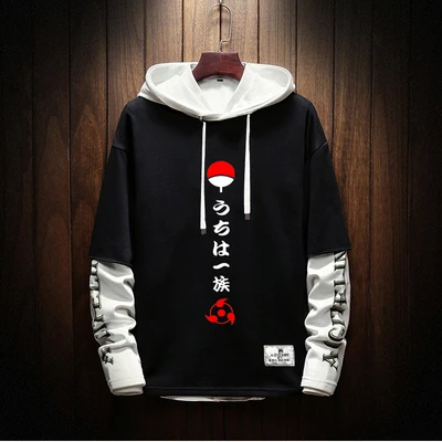 Наруто Саске Итачи Косплей костюмы Konoha Sharingan для детей и взрослых 3D принт толстовка хлопок пуловер Спортивная одежда - Color: D
