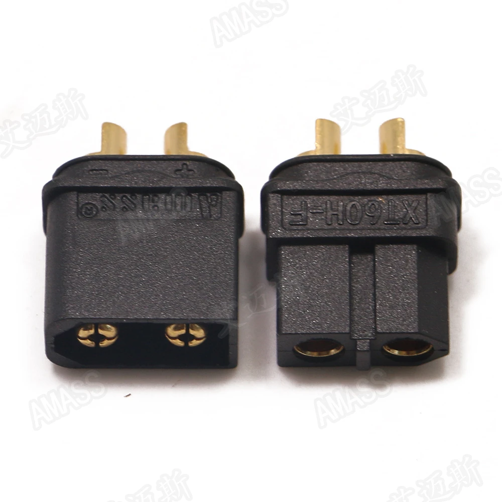10 Pairs Amass XT60+ XT60H Bullet Connectors Male Female Power Plugs Power RC LV Lipo Battery Motor 3D printer 22