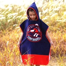 Плащ для взрослых, Европейский и американский стиль, чистый хлопок, для детей, большой размер, удлиненный, удобный, с капюшоном, Пляжное Huanyi, Большое банное полотенце 80