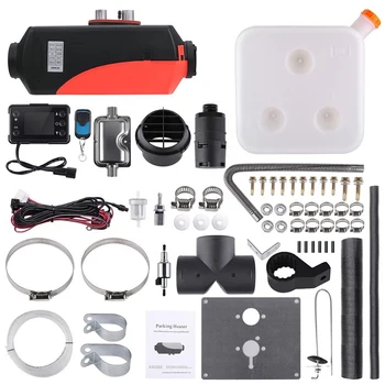 

WFHEATER 5Kw 8Kw 12V Diesel Air Heater Black And Red Parking Fuel Air Heater For Motor home,RV,Boat,Trucks