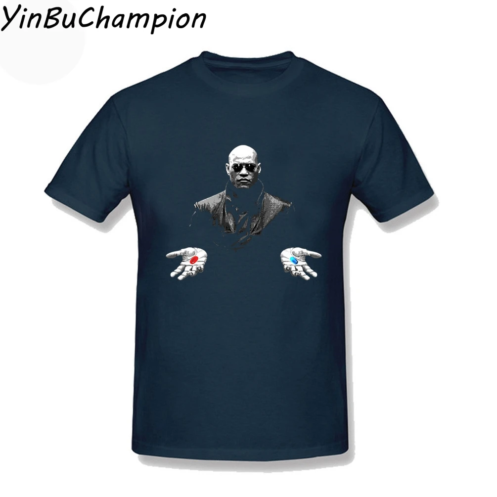 Morpheus Slim Fit Футболка Matrix Code Slim Fit футболки мужские с коротким рукавом Новые футболки уличная одежда черные мужские футболки для мальчиков XS-3XL - Цвет: 24
