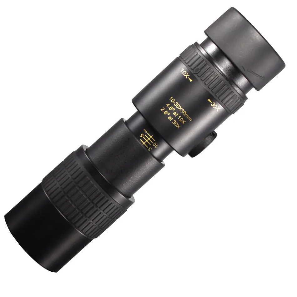 10-30X30 monocular Монокулярный телескоп maifeng 8-40X40 10-30x30 zoom Мощный профессиональный телескоп портативный для кемпинга охоты Lll ночного видения - Цвет: 10-30X30 monocular