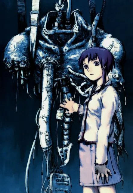 Vintage Anime Poster Serial Experiments Lain Poster Double Artwork Wallpaper Wall Art Home Canvas Painting Kawaii Room Decor Painting Calligraphy Aliexpress