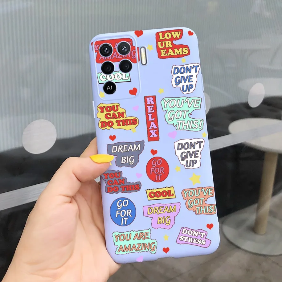 For OPPO A94 5G Case Shockproof Soft Silicone Love Heart Back Cover For OPPO A94 CPH2203 Phone Cases OPPOA94 5G A 94 6.43" Funda best iphone wallet case Cases & Covers