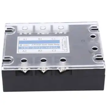 

3 Phase Solid State Relay DC‑AC 480V 80A SSR Solid State Relay Distribution Control Equipment Two‑way SCR output for