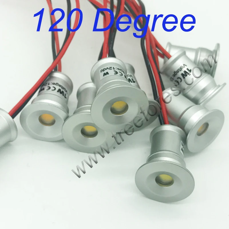 1 Вт DC12V IP65 мини светодиодный прожектор+ IP67 источник питания наружные вечерние точечные светильники 80Ra 100Lm CE