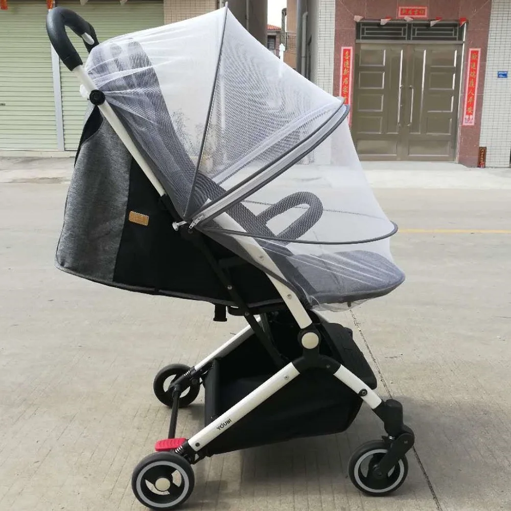 

Cart Mosquito Net for Fly Insect Protection Baby Crib Summer Mesh Full Cover Safe Mosquito Netting for Stroller Pushchair