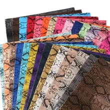 20*34 см жемчуг Змеиный узор искусственная кожа листы, материалы для ручных поделок для изготовления домашних мероприятий, 1Yc8125