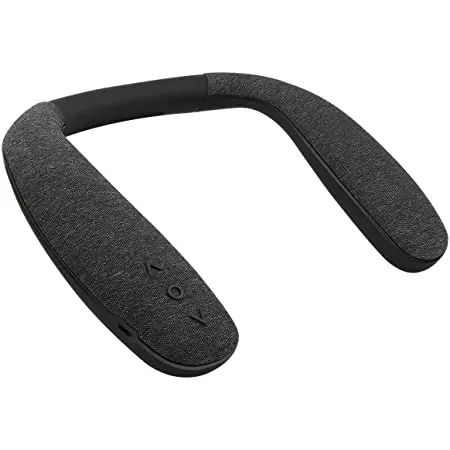 Wireless Neckband Speaker Wearable Surround Sound Bluetooth 5.0 Neck with Bass HD Voice button For Game TV Hiking | Электроника