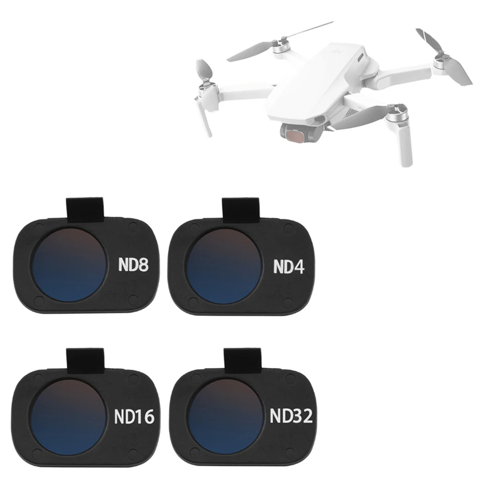 Mega Discount AGJ HOBBYINRC 4Pcs ND4 ND8 ND16 ND32 Camera Lens Filters for DJI Mavic Mini Drone Kit 2019 New Dropship 