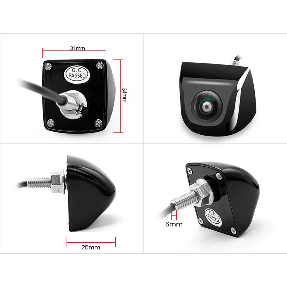 GreenYi HD AHD 1920*1080P 170 Degree Fisheye Lens Starlight Night Vision Vehicle Rear View Reverse Camera Car Universal Camera rear camera rear view camera
