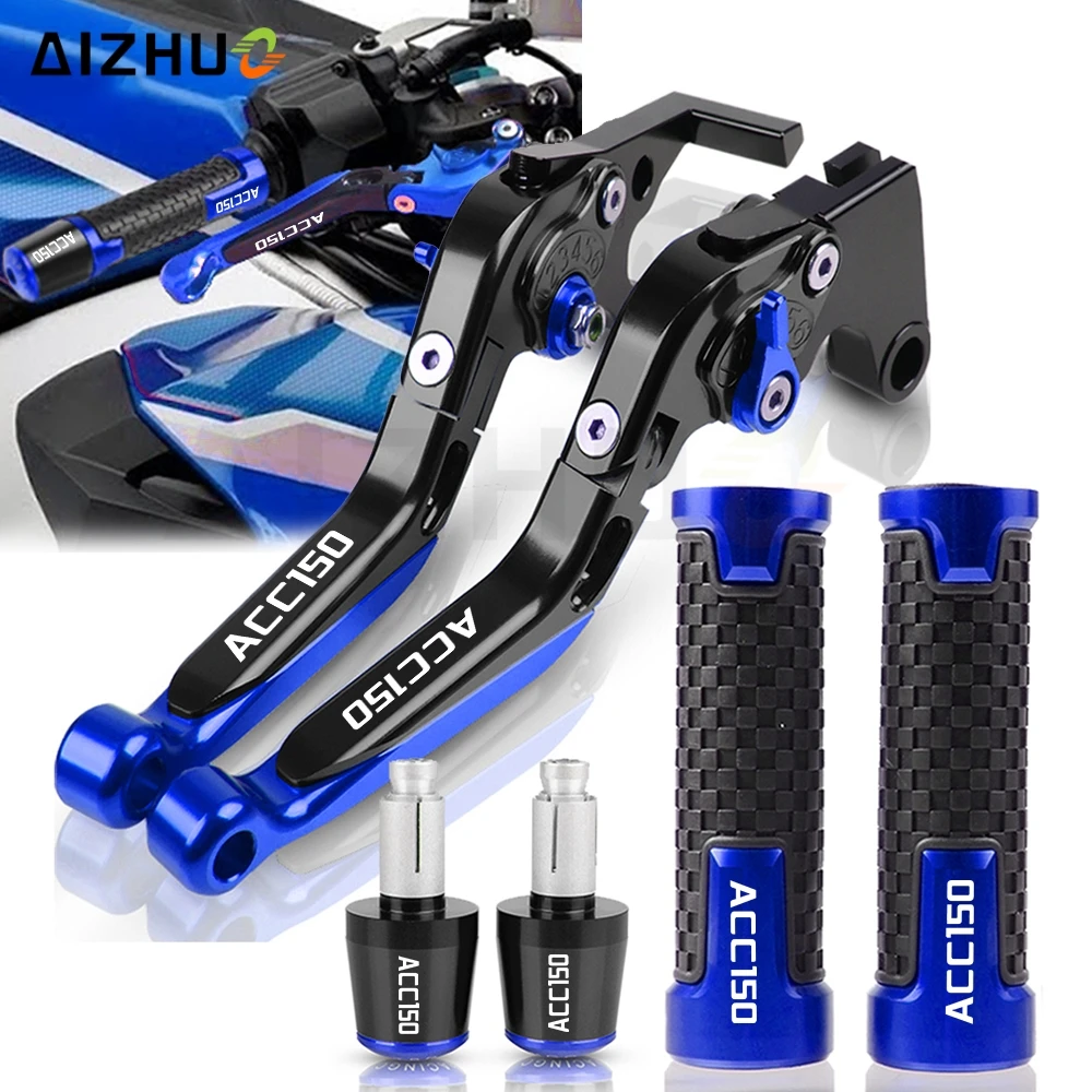

Motorcycle CNC Brake Clutch Levers FOR KYMCO ACC150 ACC180 ACC 150 180 ALLYEARE Handlebar Handle Bar Hand Grips Ends Handbrake