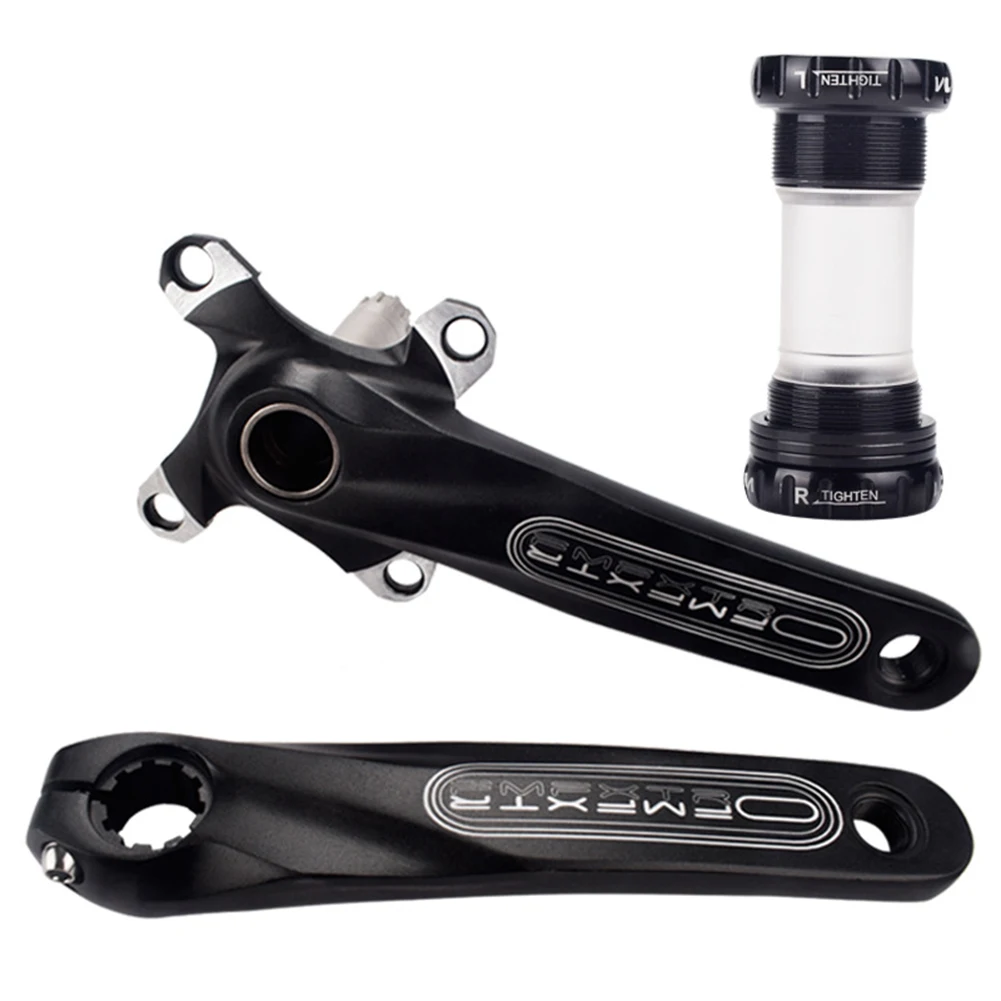 

1 Pair Crankset Accessories Bicycle Crank Part 104BCD Mountain Bike Rustproof Cycling Repair Chain Ring 170mm Aluminum Alloy
